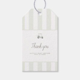 Etiqueta Para Presente rótulo de favor retangular de carrinho de golfe ve