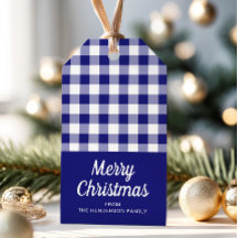 Rótulos De Natal Com Letra Azul Marcada