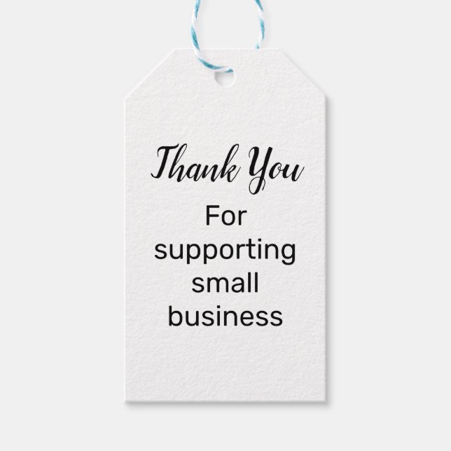 Etiqueta Para Presente rótulos de presente simples para pequenas empresas (Frente)