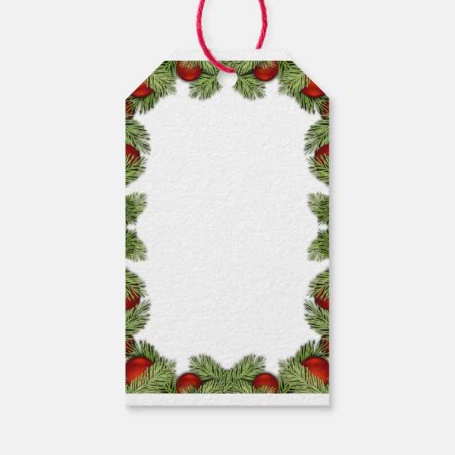 Etiqueta Para Presente Rua de Natal (Verso)
