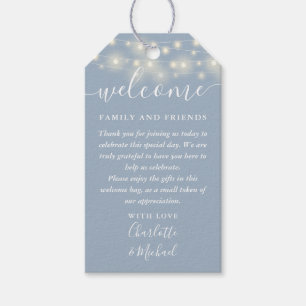 Etiqueta Para Presente Saco de Cesta de Boas-vindas de Favor de Casamento