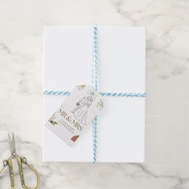 Etiqueta Para Presente Saco de presente de casamento