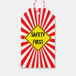 Etiqueta Para Presente safety first
