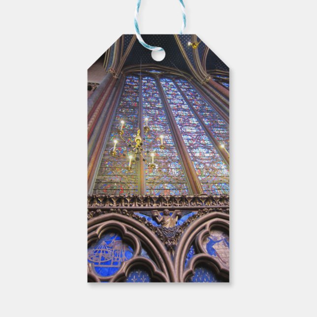 Etiqueta Para Presente Sainte-Chapelle - Paris (Verso)