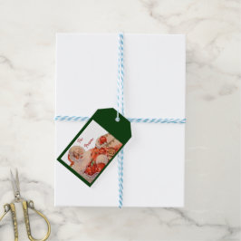 Etiqueta Para Presente Santas Sleigh Ride