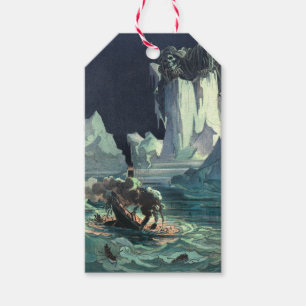 Etiqueta Para Presente Sargasso Sea Grim Reaper e Naufrágio do Titanic