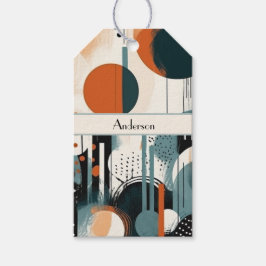 Etiqueta Para Presente Scandi Groove, personalizado