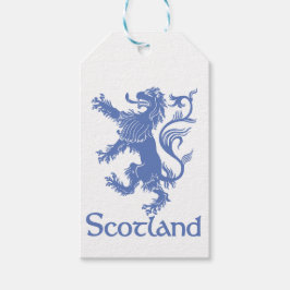 Etiqueta Para Presente Scotland Rampant Lion Tag, Scottish Heritage