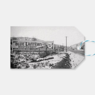 ETIQUETA PARA PRESENTE SCRANTON PENNSYLVANIA BLUE LANTERN RESTAURANTE