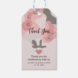 Etiqueta Para Presente Script Minimalista do Boho | Boas-vindas