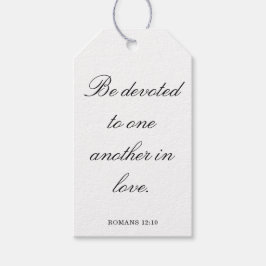 Etiqueta Para Presente Scripture Wedding Centerpiece, Bridal Shower Decor