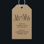 Etiqueta Para Presente Senhor e Senhora país obrigado. Casamento rústico<br><div class="desc">Etiqueta de presente de casamento rústico para Senhor e Senhora,  obrigado. Entre em contato,  por favor,  se precisar de itens adicionais.</div>