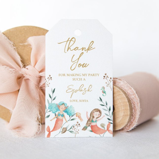 Etiqueta Para Presente Sereias Cuecas (Criador carregado)