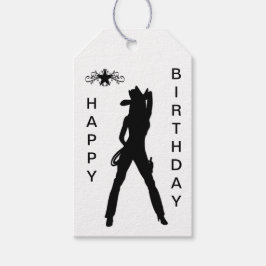 Etiqueta Para Presente Sexy Cowgirl