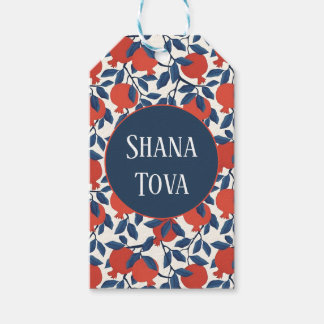Etiqueta Para Presente Shana Tova Pomegranate