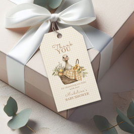 Etiqueta Para Presente Silly Goose Lemon Baby Shower Thank You