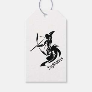 Etiqueta Para Presente Símbolo e Sinal Zodiac Sagitário