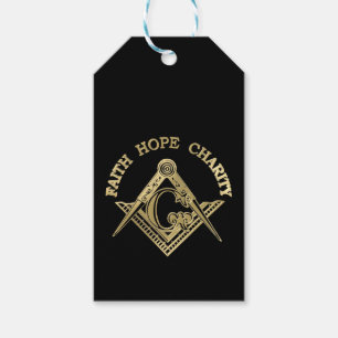 Etiqueta Para Presente Símbolo maçônico
