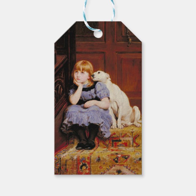 Etiqueta Para Presente Simpatia (por Briton Riviere) (Frente)