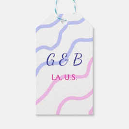 Etiqueta Para Presente SIMPLE MINIMAL adicione o nome do casal texto do n