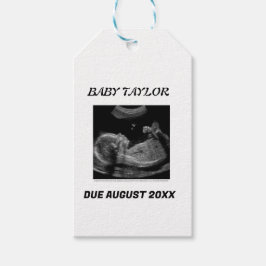 ETIQUETA PARA PRESENTE SIMPLES & DOCES: ANÚNCIO DE BEBÊ