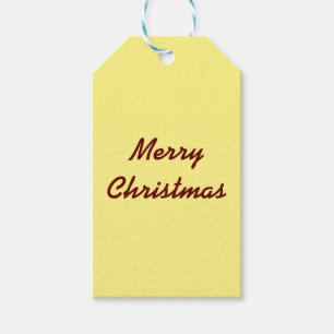 Etiqueta Para Presente Simples e elegante etiqueta de presente de natal
