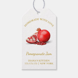 Etiqueta Para Presente Simples Homemade Pomegranato Emperramento Marca l