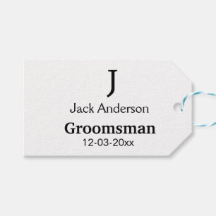 Etiqueta Para Presente SIMPLES MINIMAL adicione seu nome presente persona