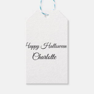 Etiqueta Para Presente SIMPLES MINIMAL.CUTIE ADICIONE NOME BEBÊ feliz Hal