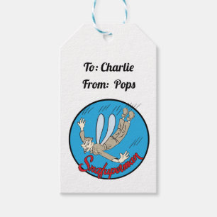 Etiqueta Para Presente Sinafuperman P- 38 Noseart Gift Tags