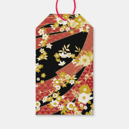 Etiqueta Para Presente Sistema Floral Mix Kimono