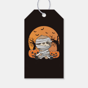 Etiqueta Para Presente Sloth Mummy Pumpkin Sloths Happy Halloween Gift