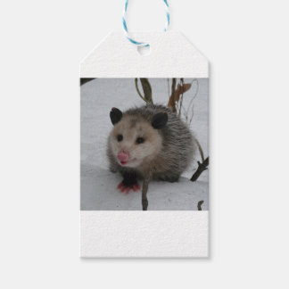 Etiqueta Para Presente Snow Possum