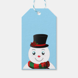 Etiqueta Para Presente snowman