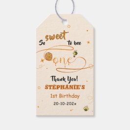 Etiqueta Para Presente So Sweet To Bee One Cute Honey Bee 1st Birthday