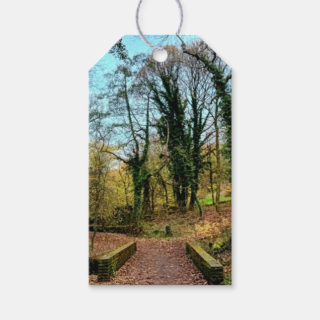 Etiqueta Para Presente Sobre a ponte (Frente)