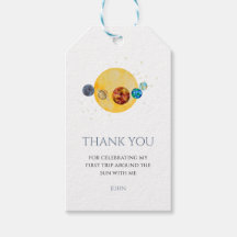 Solar Primeira Viagem ao redor do obrigado do Sol