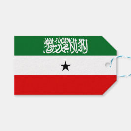 Etiqueta Para Presente Somaliland Flag
