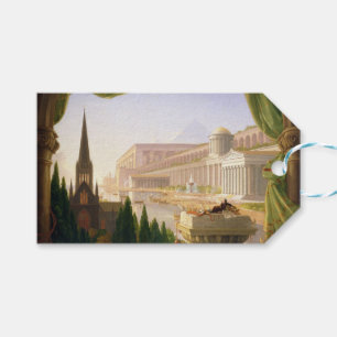 Etiqueta Para Presente Sonho de arquiteto (por Thomas Cole)