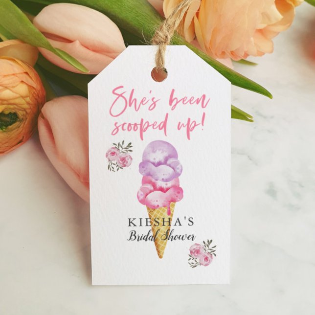 Etiqueta Para Presente Sorvete que ela tenha sido promovida (Criador carregado)