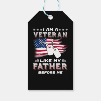 Etiqueta Para Presente Sou Veterano Como Meu Pai Antes De Mim Veterano