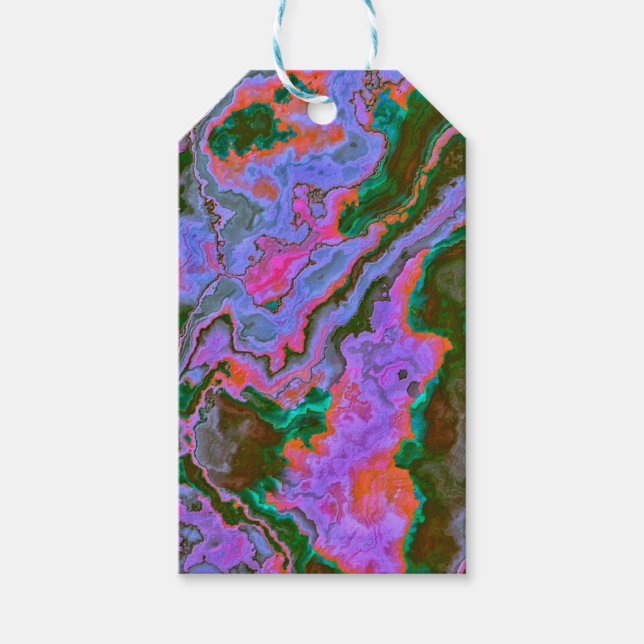 Etiqueta Para Presente Sour Marble (Frente)