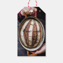 Sourdough Bread Loaf, Artisan, Gift Tag
