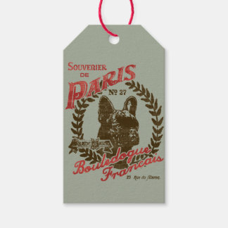 Etiqueta Para Presente Souvenier de Paris