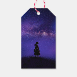 Etiqueta Para Presente Sozinha e Starry Night