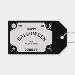 Etiqueta Para Presente Spirit Conselho Happy Halloween Gift Tag