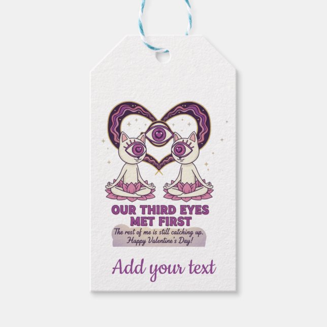 Etiqueta Para Presente spiritual valentine's day (Frente)