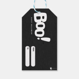 Etiqueta Para Presente Spooky Halloween Treat Label