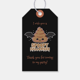 Etiqueta Para Presente Spoopy Halloween Kawaii