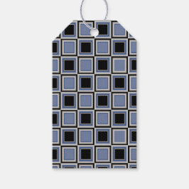 Etiqueta Para Presente Squares pattern